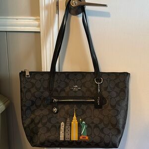 Coach Taylor Tote. Limited Edition NYC skyline exclusive to Macy’s.